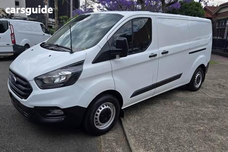 White 2022 Ford Transit Custom Van 340L (Lwb)