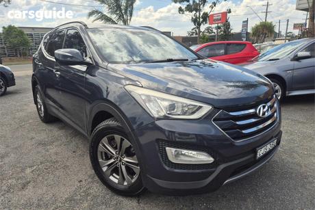Blue 2012 Hyundai Santa FE Wagon Active (4X4)