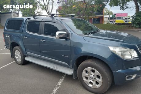 Green 2012 Holden Colorado Crew Cab Pickup Ltz (4X4)