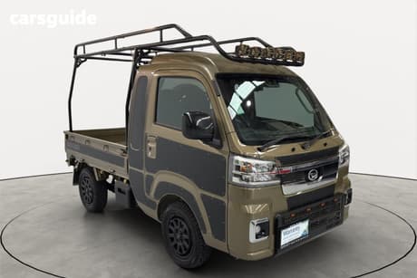 Green 2025 Daihatsu Hijet Ute Tray JUMBO EXTRA 4WD