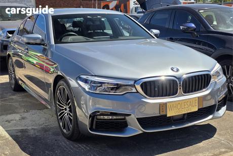 Grey 2019 BMW 530D Sedan M Sport