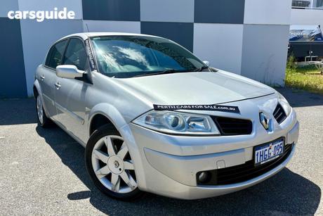 Silver 2007 Renault Megane Sedan Privilege