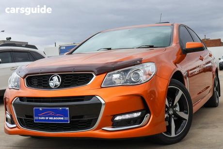 Orange 2017 Holden Commodore Sedan Sv6