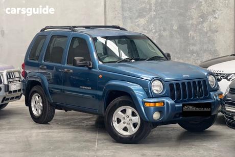 Blue 2003 Jeep Cherokee Wagon Limited (4X4)