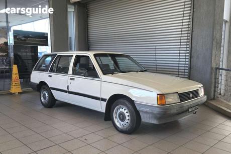 White 1984 Holden Camira SUV SL F