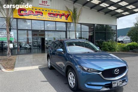 Blue 2017 Mazda CX-5 Wagon Maxx (4X2)