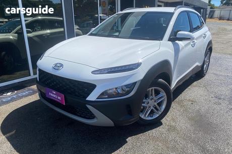 White 2021 Hyundai Kona Wagon (Fwd)