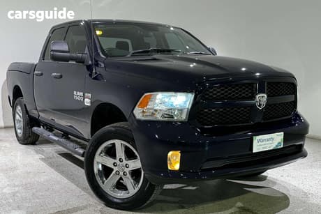 Blue 2018 RAM 1500 Coach Express (4X4) W/Ramboxes