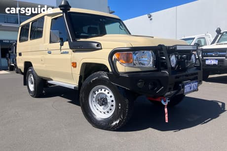 Beige 2023 Toyota Landcruiser Wagon Lc76 Gxl + Diff Locks