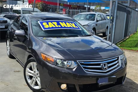 Grey 2008 Honda Accord Euro Sedan LUXURY NAVI F