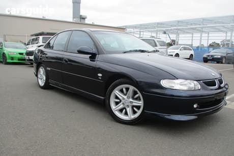 Blue 1998 Holden Commodore Sedan Ss