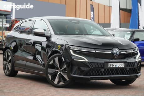 Black 2023 Renault Megane E-Tech Wagon Techno Ev60