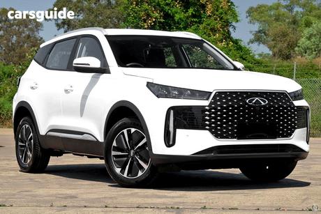 White 2025 Chery Tiggo 4 Wagon Urban Hev