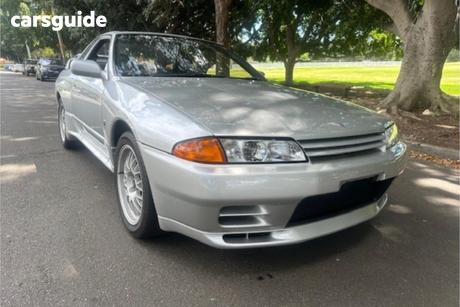 Silver 1994 Nissan Skyline Coupe Gtr