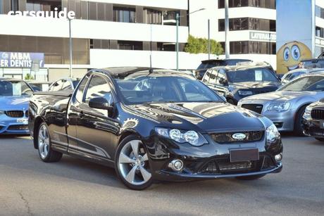 Black 2009 FPV GS Ute Tray 302 R