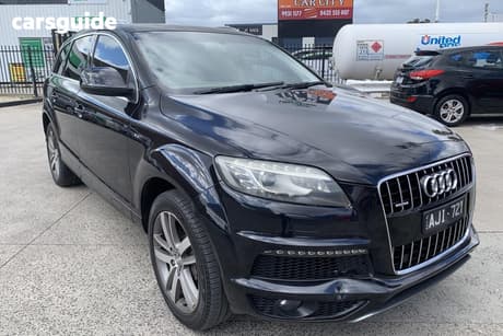 Black 2011 Audi Q7 Wagon 3.0 Tfsi Quattro