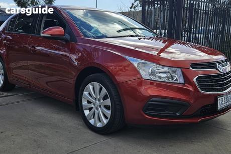 Orange 2016 Holden Cruze Hatchback Equipe