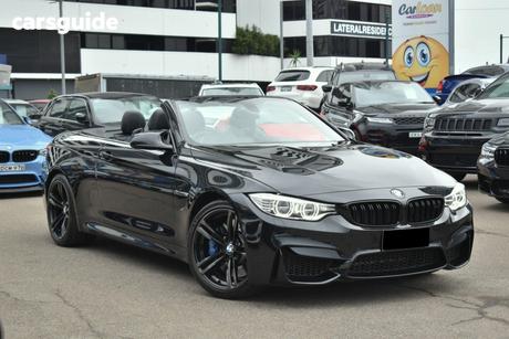 Black 2015 BMW M4 Convertible