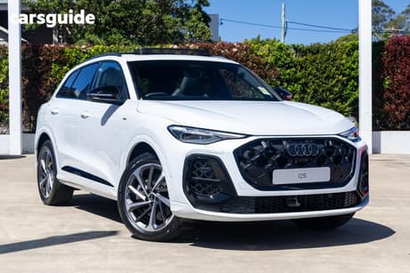 White 2025 Audi Q5 Wagon 40 Tdi Quattro Sport Mhev