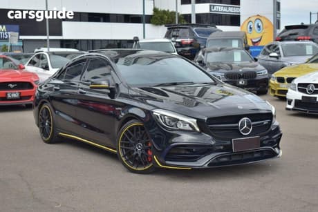 Purple 2017 Mercedes-Benz CLA45 Coupe 4Matic