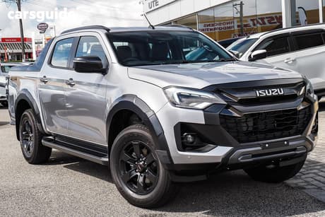 Silver 2025 Isuzu D-MAX Crew Cab Utility X-Terrain (4X4)