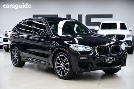 Black 2018 BMW X3 Wagon Xdrive 20D