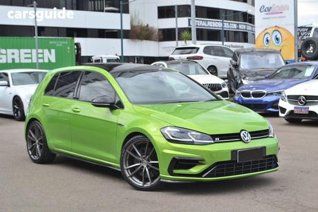 Green 2020 Volkswagen Golf Hatchback R Final Edition