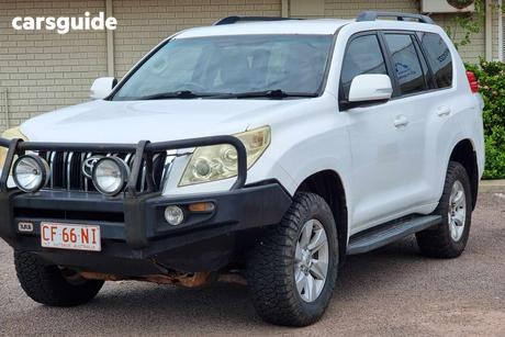 White 2011 Toyota Landcruiser Prado Wagon Gxl (4X4)