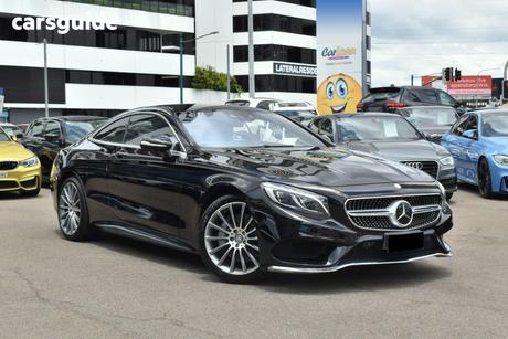 Black 2015 Mercedes-Benz S500 Coupe