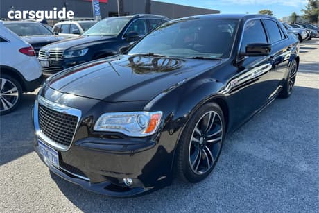 Black 2013 Chrysler 300 Sedan Srt8