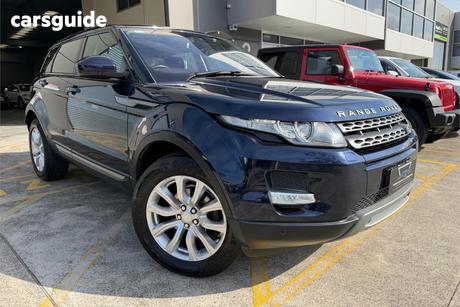 Blue 2015 Land Rover Range Rover Evoque Wagon Td4 Pure