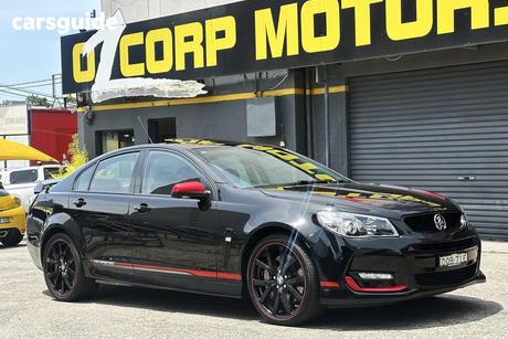 Black 2017 Holden Commodore Sedan Ss-V Redline Motorsport Edt