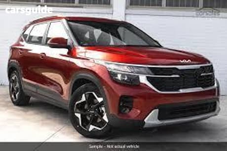 Orange 2025 Kia Seltos Wagon Gt-Line (Fwd) (Two-Tone)