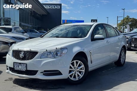White 2015 Holden Commodore Sedan Evoke