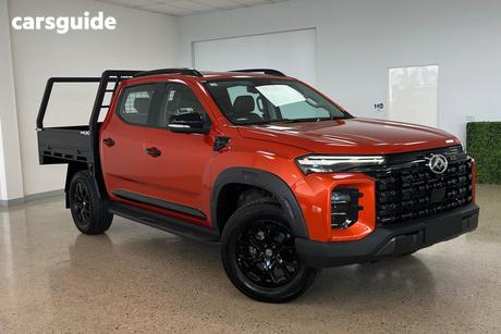 Orange 2025 LDV T60 Double Cab Utility Max Plus (4X4)