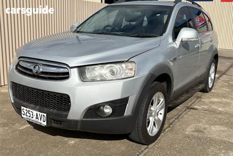 Silver 2012 Holden Captiva Wagon 7 Lx (4X4)