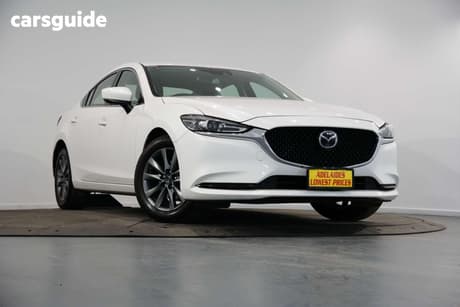 White 2023 Mazda 6 Sedan G25 Sport