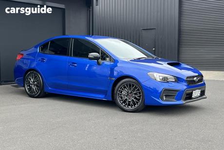 Blue 2020 Subaru WRX Sedan Club Spec Limited Edition