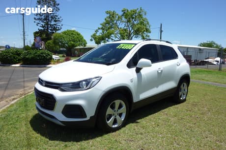 White 2018 Holden Trax Wagon Ls