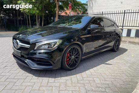 Black 2016 Mercedes-Benz CLA45 Wagon 4Matic Shooting Brake