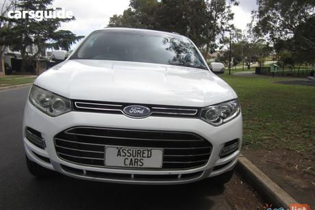 White 2012 Ford Territory SUV SZ