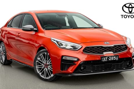Orange 2019 Kia Cerato Hatchback Gt (Turbo)