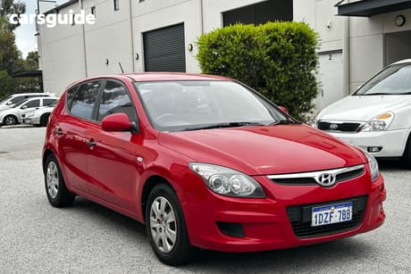 Red 2011 Hyundai I30 Hatch SX