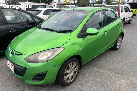 Green 2013 Mazda 2 Hatchback Neo