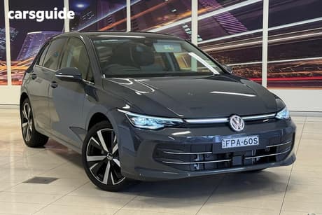 Grey 2025 Volkswagen Golf Hatchback Style