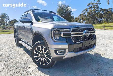 Silver 2025 Ford Ranger Double Cab Pick Up Platinum 3.0 (4X4)