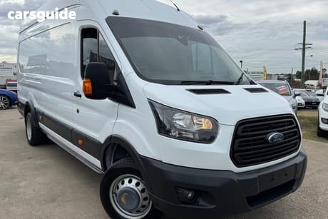 White 2019 Ford Transit Van 470E Lwb Jumbo (Drw)