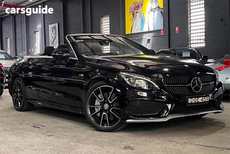 Black 2017 Mercedes-Benz C43 Cabriolet