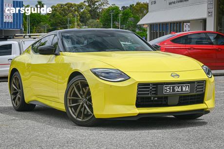 Yellow 2022 Nissan Z Coupe Proto