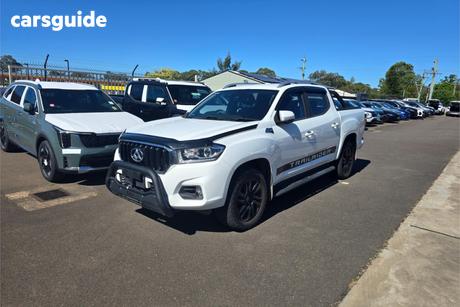 White 2019 LDV T60 Double Cab Utility Trailrider (4X4)